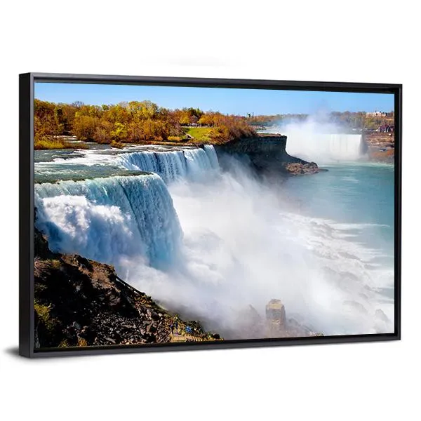 American Side Of Niagara Falls Canvas Wall Art