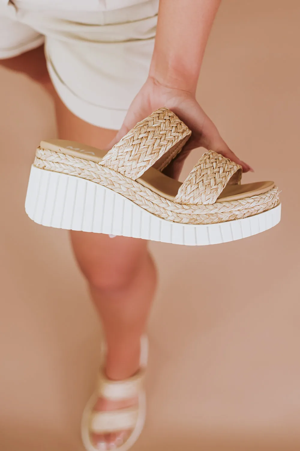 Boho Platform Wedge Sandal