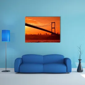 Bosphorus Bridge Canvas Wall Art