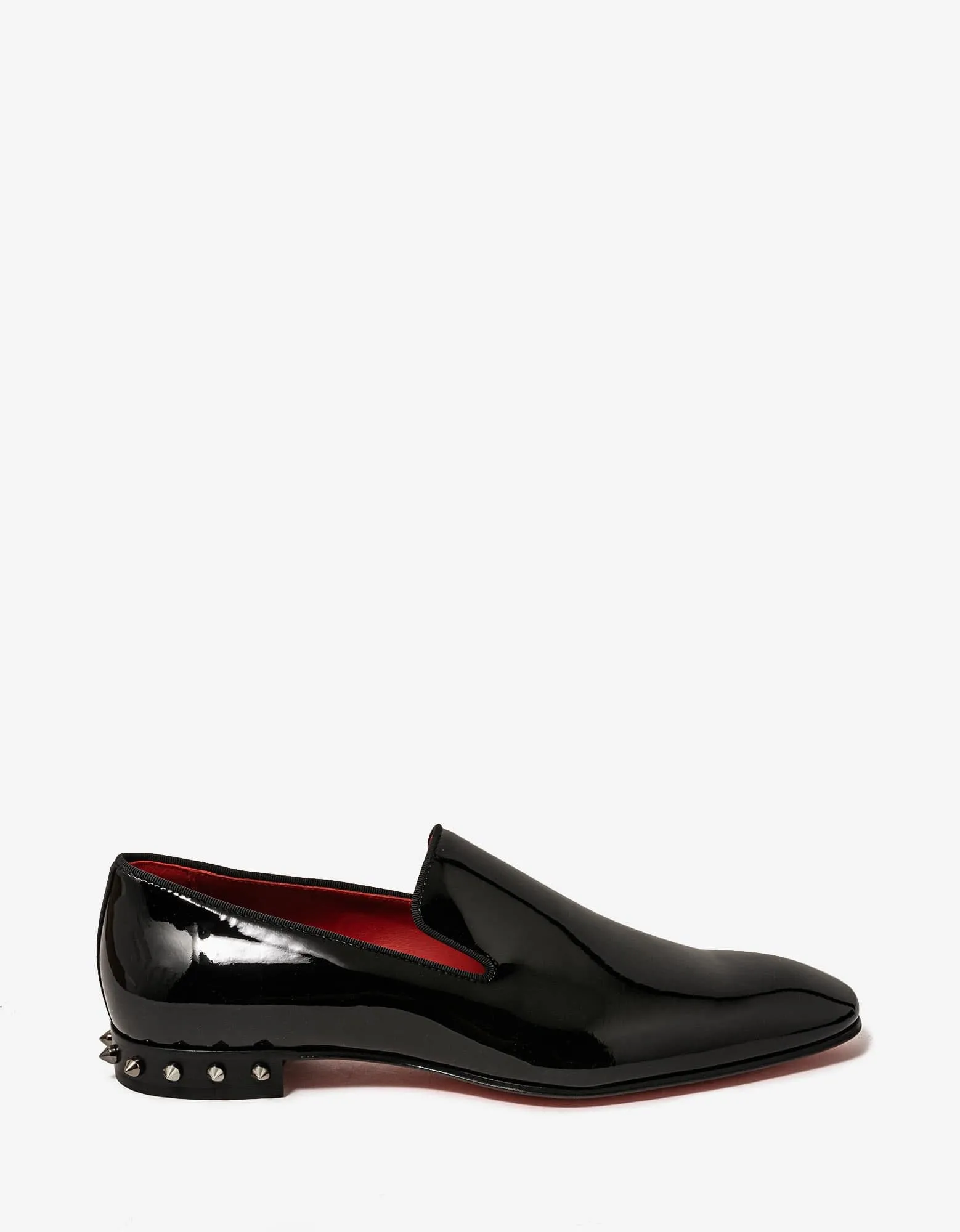 Christian Louboutin Marquees Black Patent Shoes -