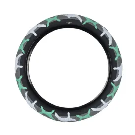 Cult BMX X Vans Juvenile Tire 16" - Teal Camo