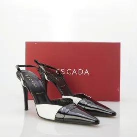 Escada Patent Leather Slingback Shoe UK Size 7