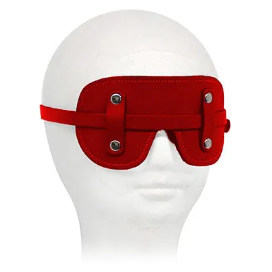 Fur-Lined Buckle Blindfold