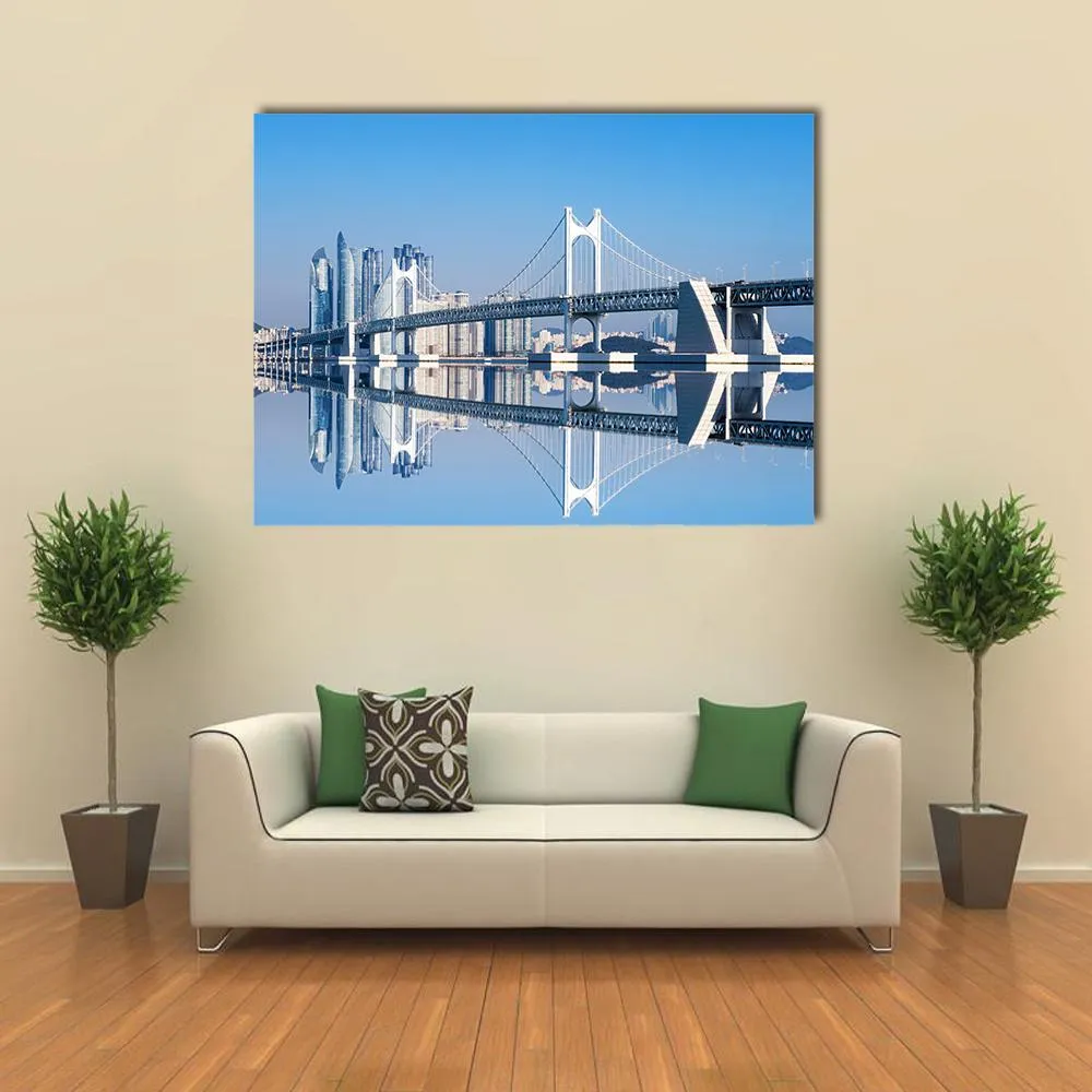 Gwangan Bridge Canvas Wall Art