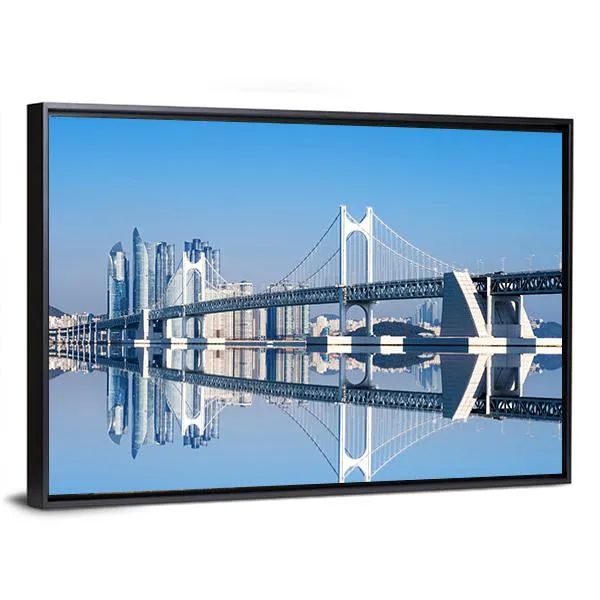 Gwangan Bridge Canvas Wall Art