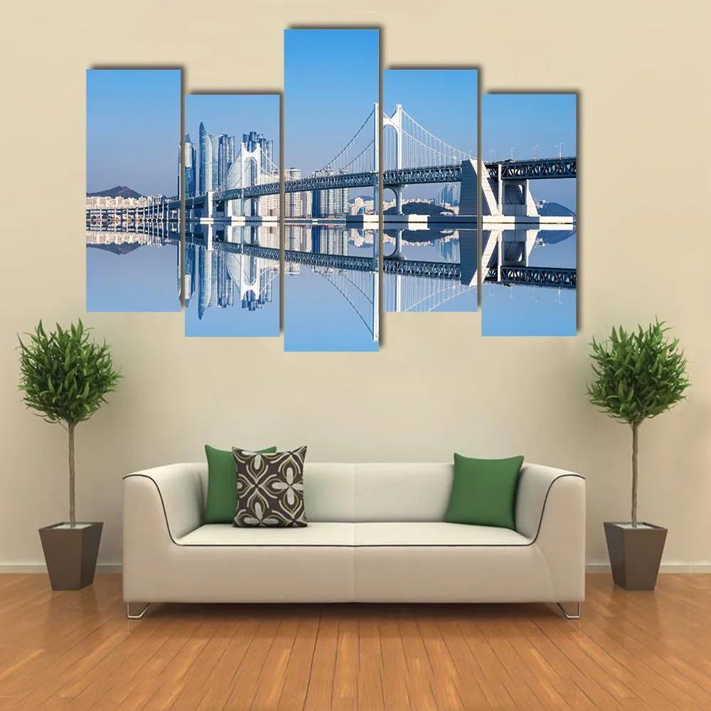 Gwangan Bridge Canvas Wall Art