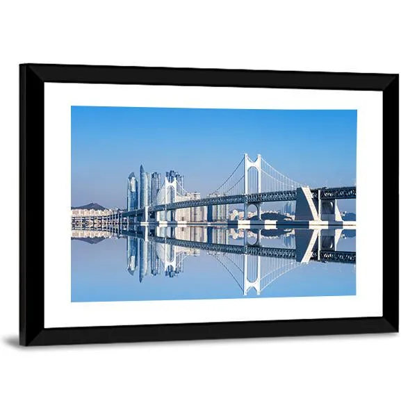 Gwangan Bridge Canvas Wall Art