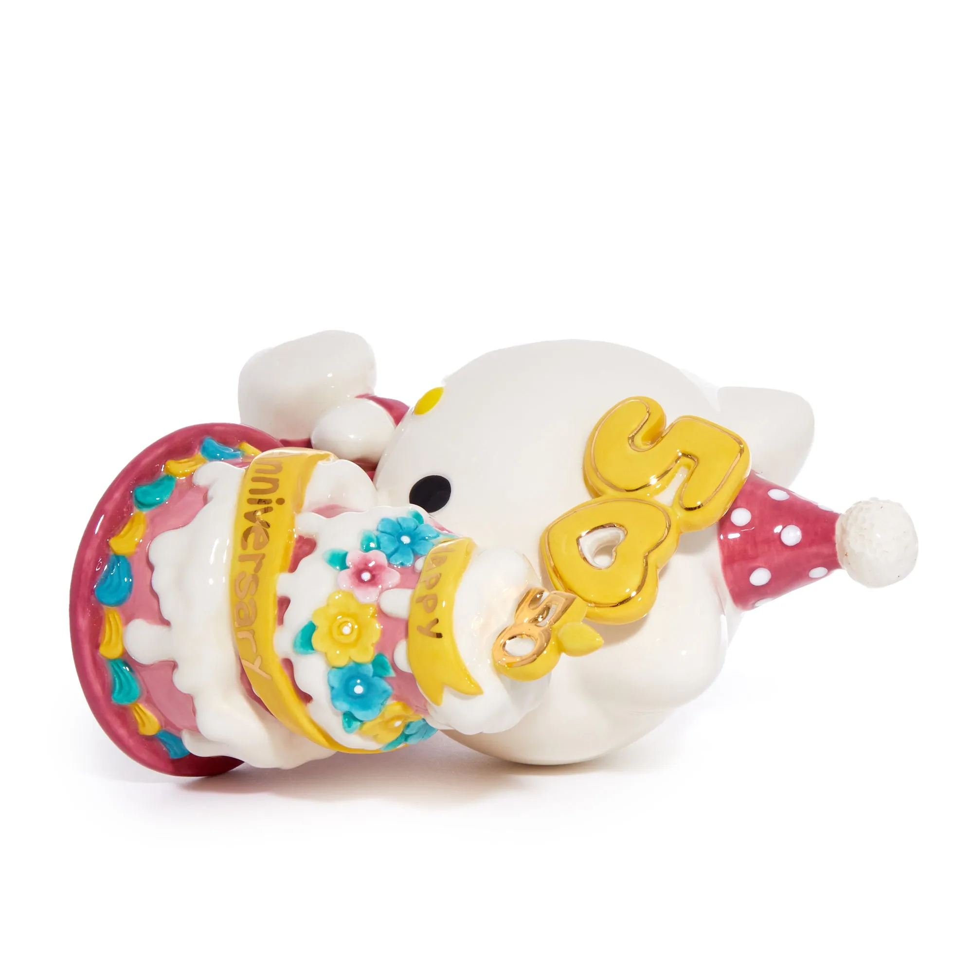 Hello Kitty 50th Anniversary Ceramic Celebration Cake Figurine