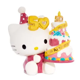 Hello Kitty 50th Anniversary Ceramic Celebration Cake Figurine