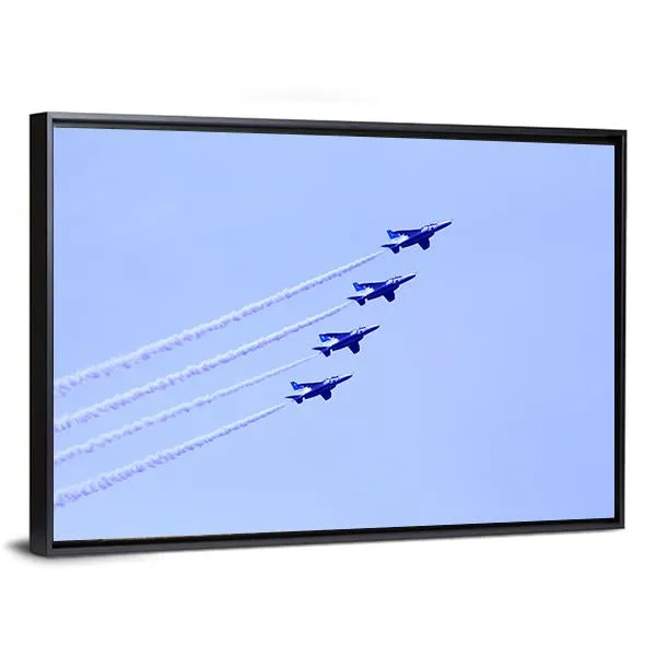 Impulse Formation Flying Canvas Wall Art