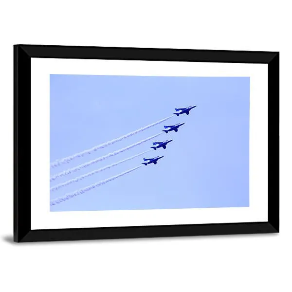 Impulse Formation Flying Canvas Wall Art