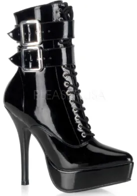 INDULGE-1026 [Patent Black] | BOOTS [PREORDER]