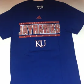 Kansas Jayhawks Adidas Go-To Adult Shirt