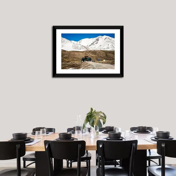 Karakoram Mountain Range  Pakistan Canvas Wall Art