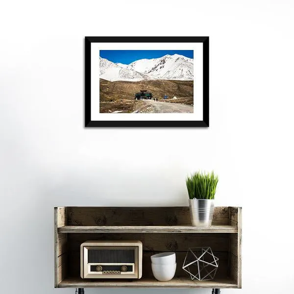 Karakoram Mountain Range  Pakistan Canvas Wall Art