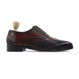 Kyla - Men's Burnished Brown Calf Leather Oxford Shoe