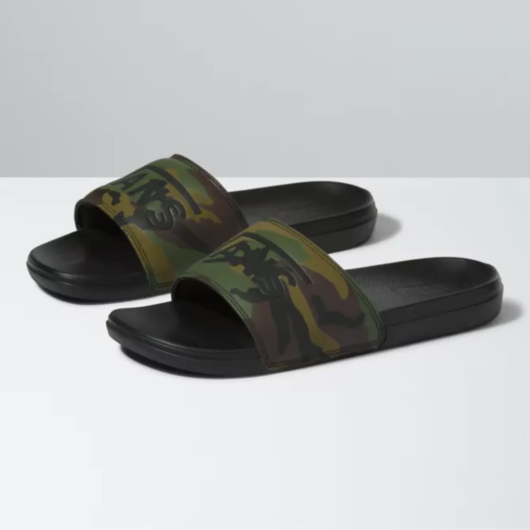 La Costa Slide-On Camo Black