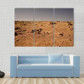 Land Of Mars Canvas Wall Art