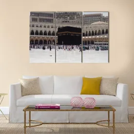 Masjid Al Haram  Mecca Canvas Wall Art