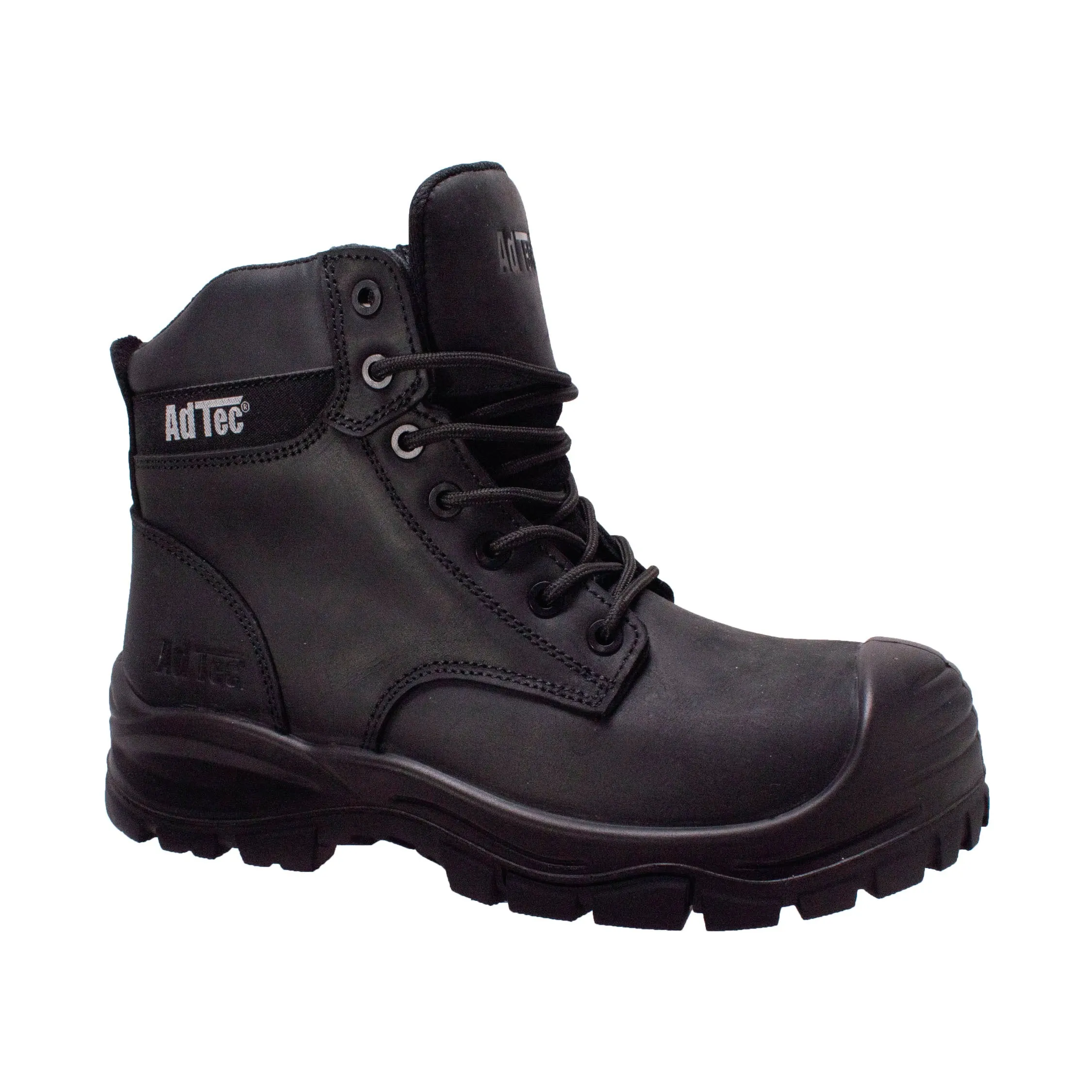 Men 6" Black Waterproof Composite Toe Work Boot - 9900-BK