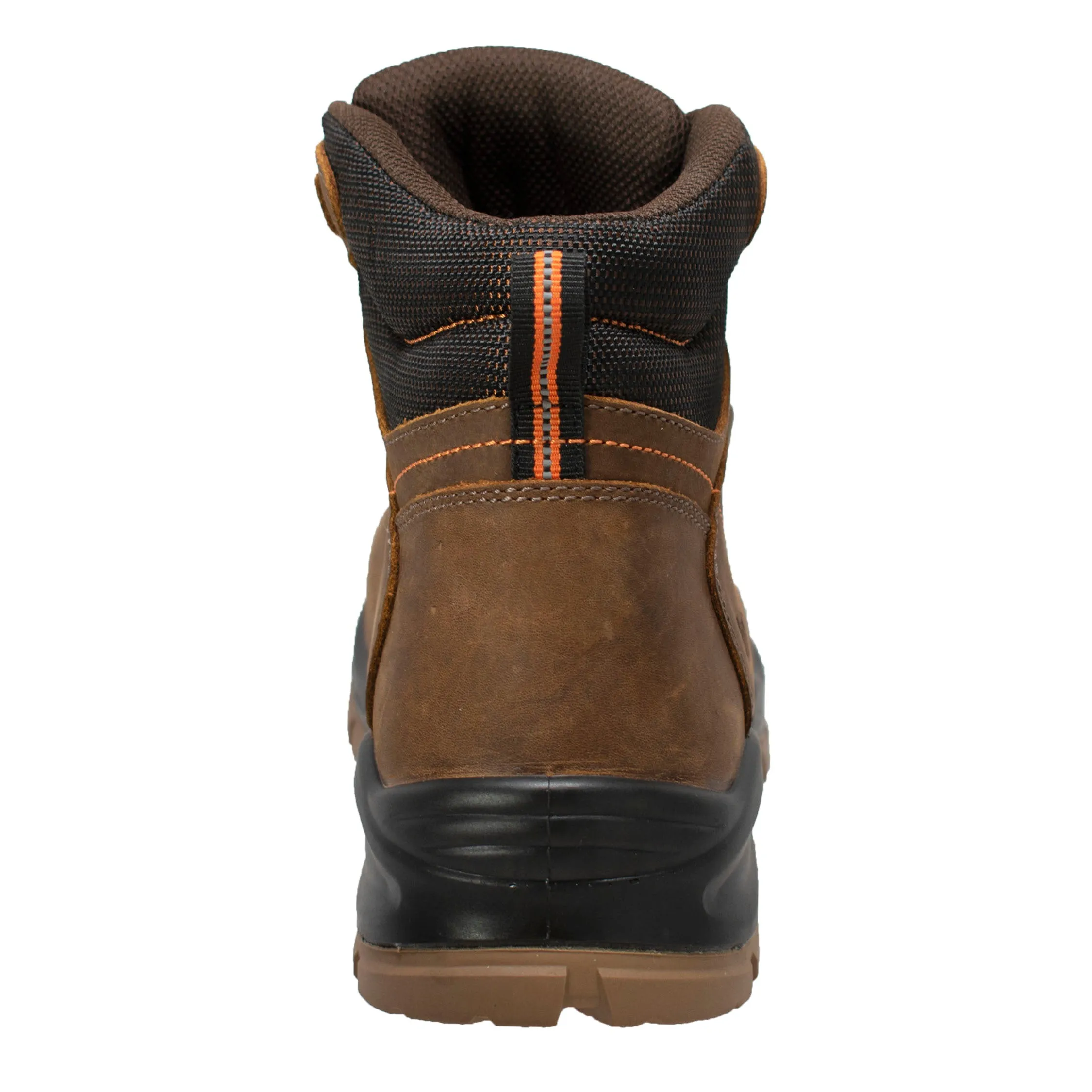 Men 6" Waterproof Composite Toe Work Boots- Brown - 9899