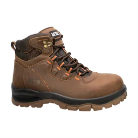 Men 6" Waterproof Composite Toe Work Boots- Brown - 9899