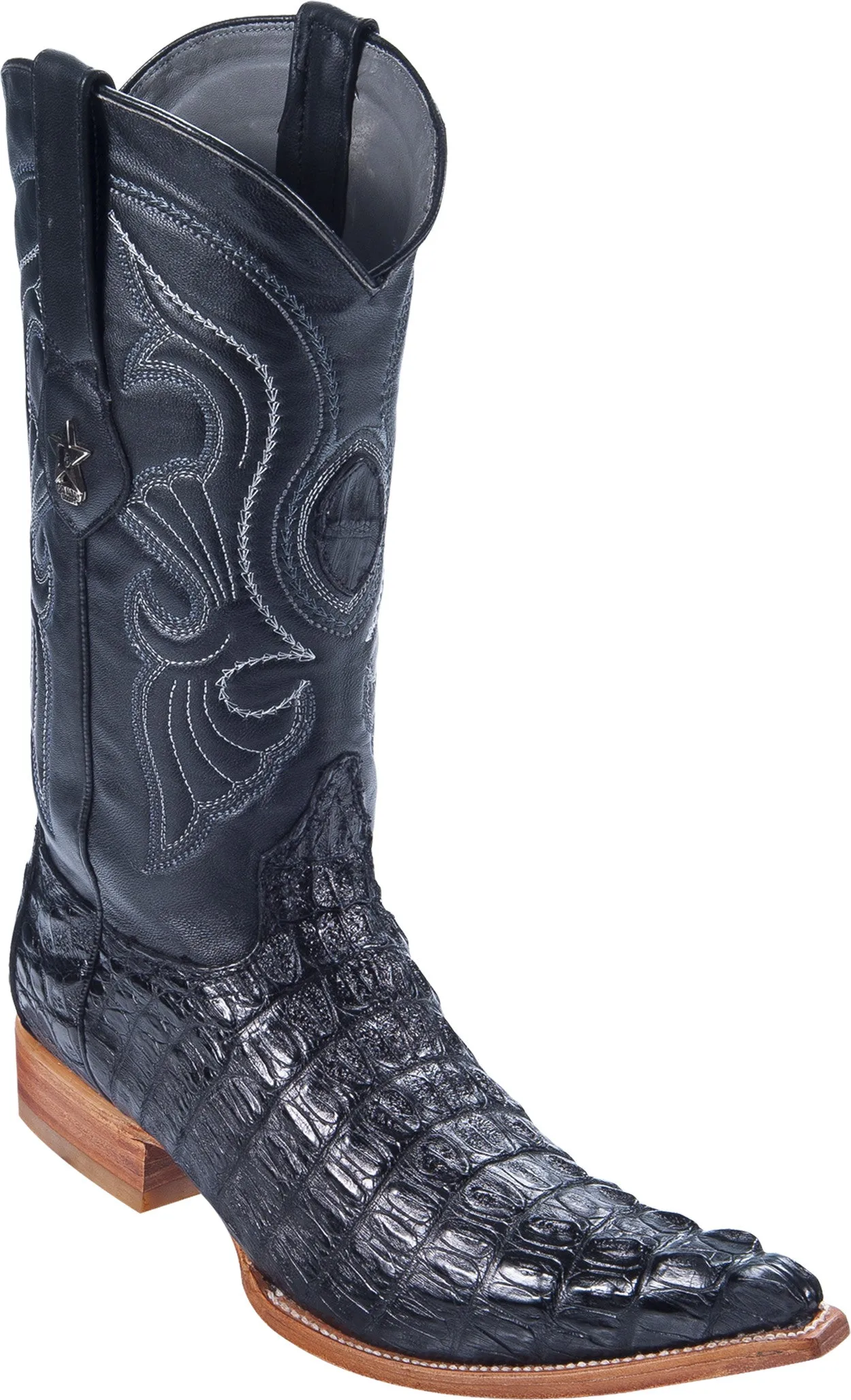 Men's caiman tail 3X toe boot