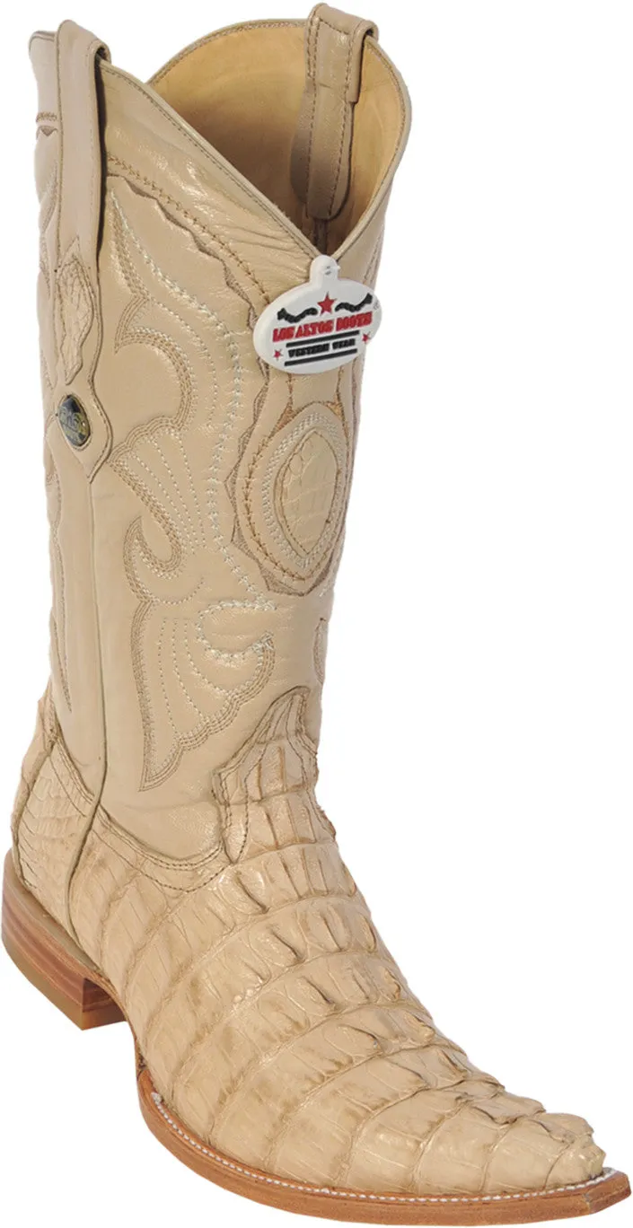 Men's caiman tail 3X toe boot