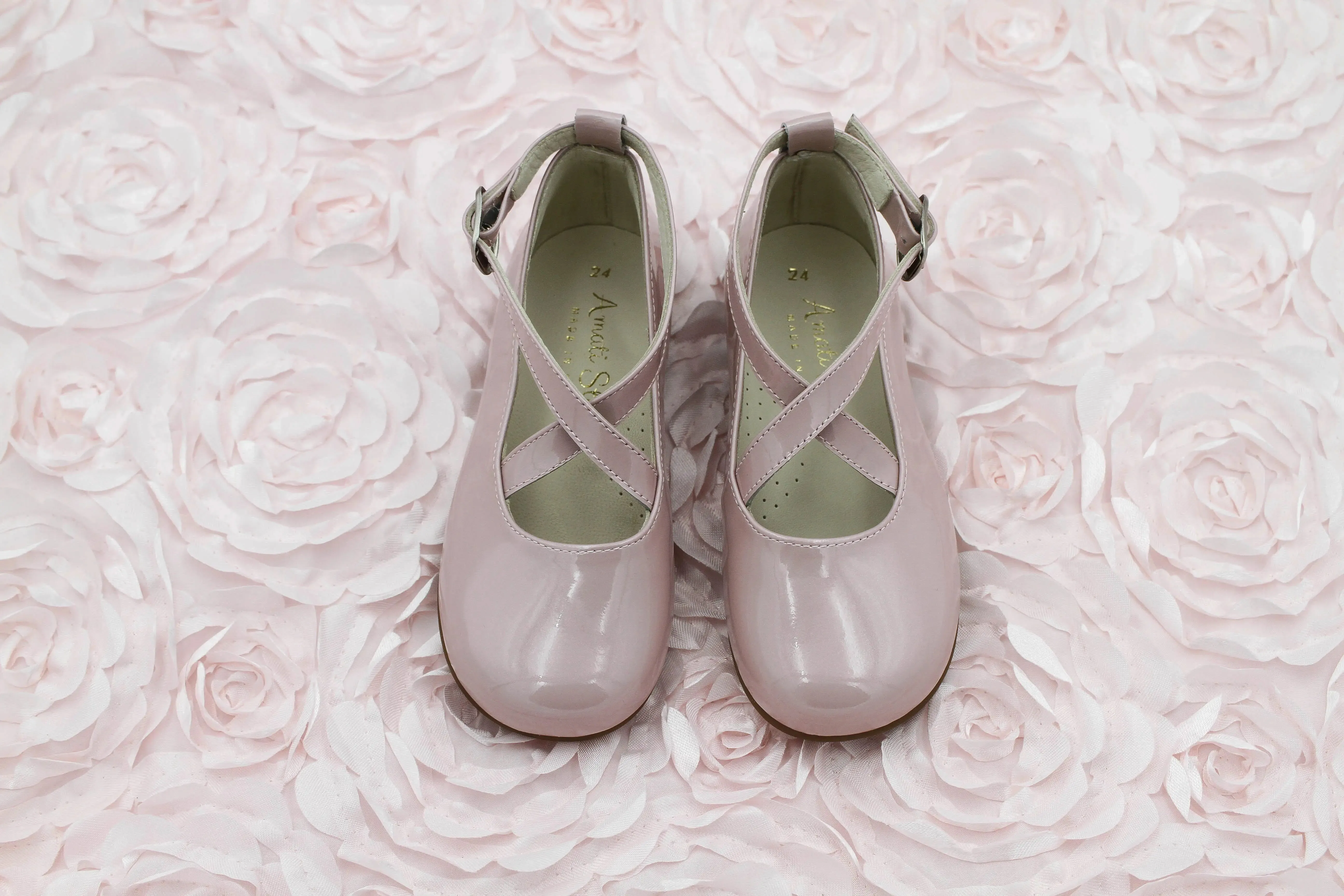 Milania- Pink Patent Leather Shoes