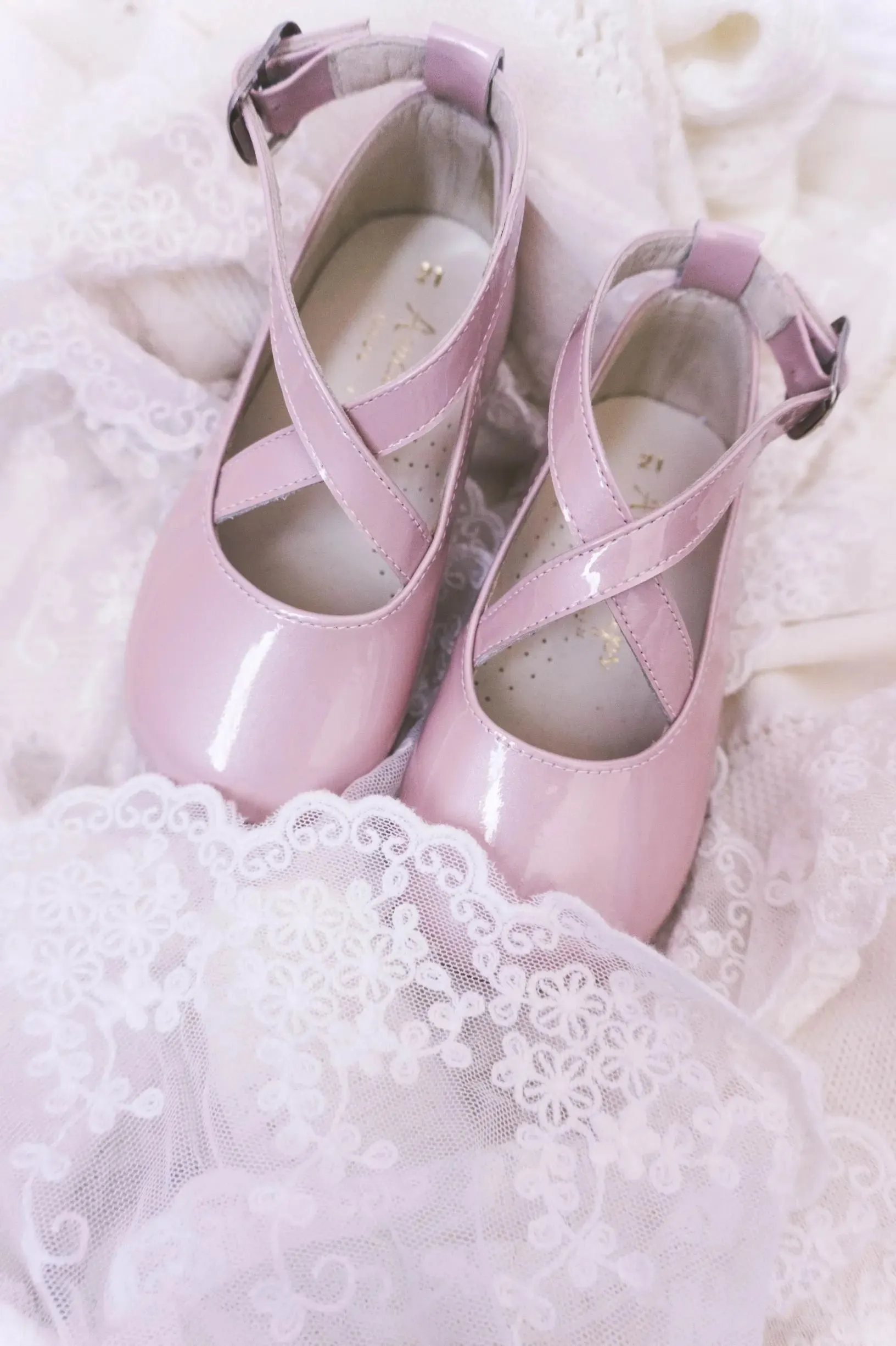 Milania- Pink Patent Leather Shoes