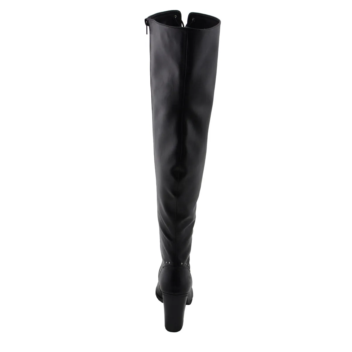 Milwaukee Leather MBL9421 Women's Black Lace-Up Knee-High Fashion