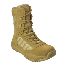 Sandbox - Men's 9" Coyote Suede Tactical Boot w/ Side Zipper & Composite Toe- KT1005