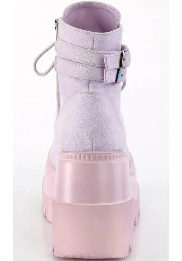 SHAKER-52 [Lavender] | PLATFORM BOOTS [PREORDER]