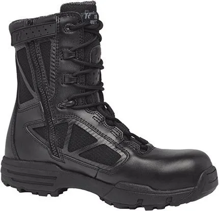 TR998ZWPCT Tactical Research 8 Inch Composite Toe WP Side-Zipper Boot