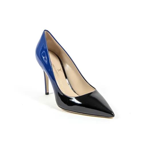 V 1969 Italia Womens Pump 3104091 VERN. SFUMATO NERO-BLU