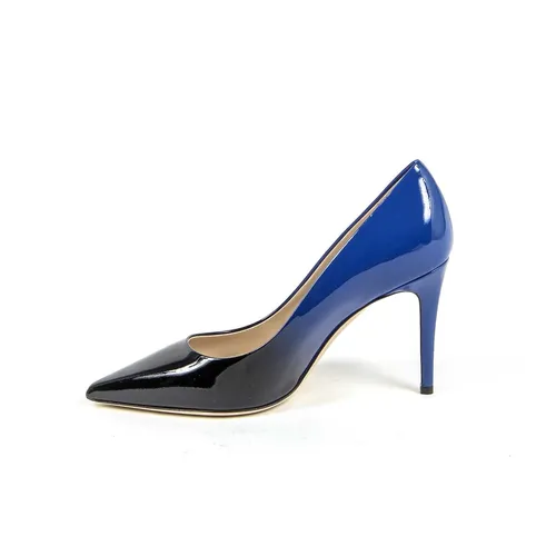 V 1969 Italia Womens Pump 3104091 VERN. SFUMATO NERO-BLU