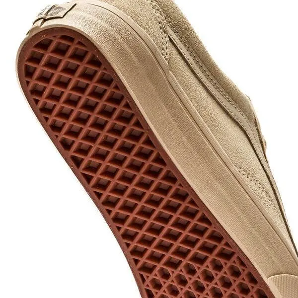 Vans Men's Old Skool Mono Suede Shoes - Tan Beige