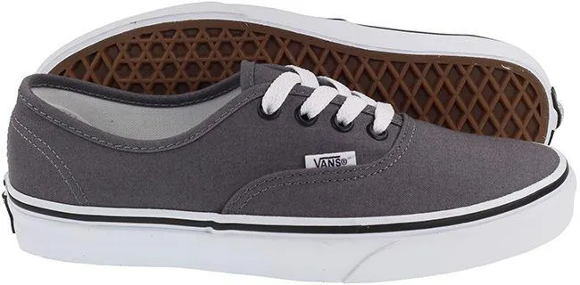 Vans Trainers Womens Authentic Pewter White